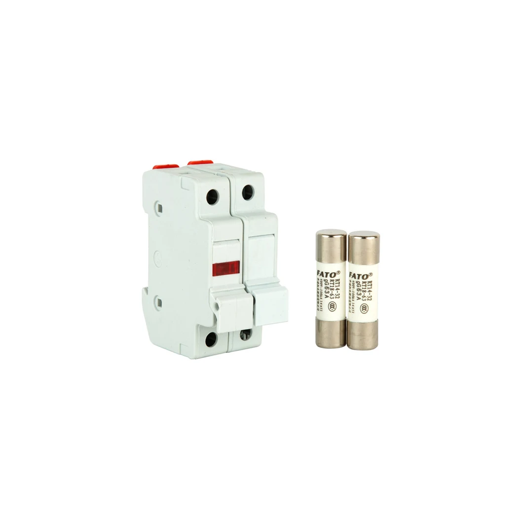 China Professional Manufacturer 32A 63A 125A Fuse Holder for Cylindrical Fuse Link