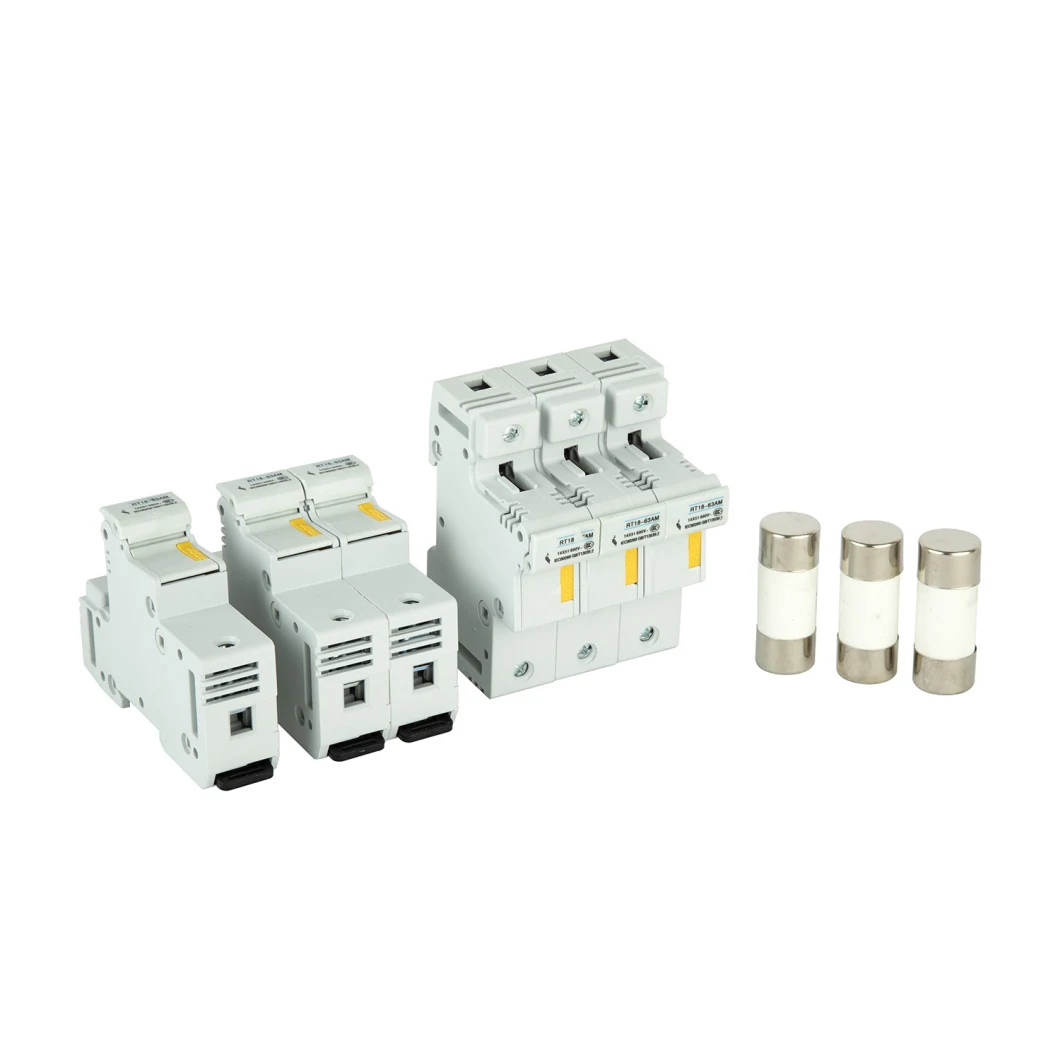 Professional Manufacturer Highly Quality 125A Fuse Holder Without LED Indication for Cylindrical Fuse Link